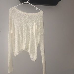 Hollister off-the-shoulder knitted sweater